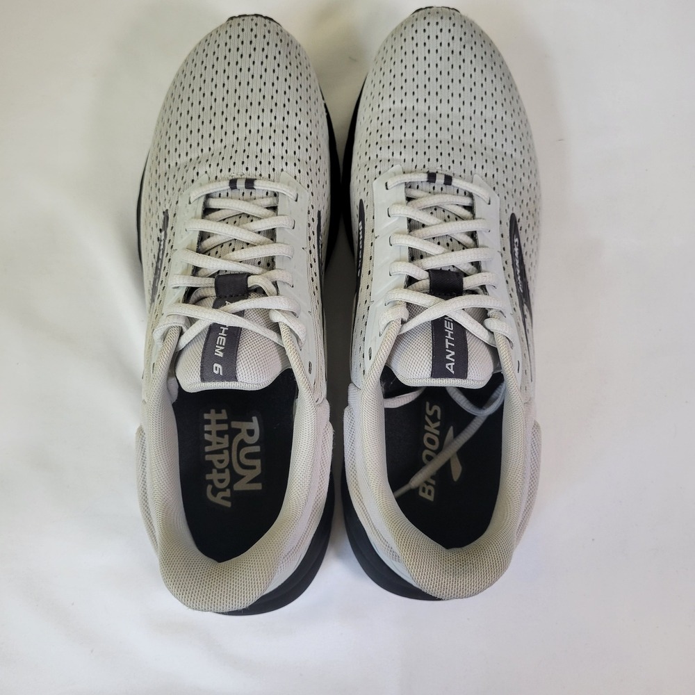 Brooks Anthem 6 Mens Running Shoes Grey Black 1104141D085 Size 11.5 D - Picture 6 of 7